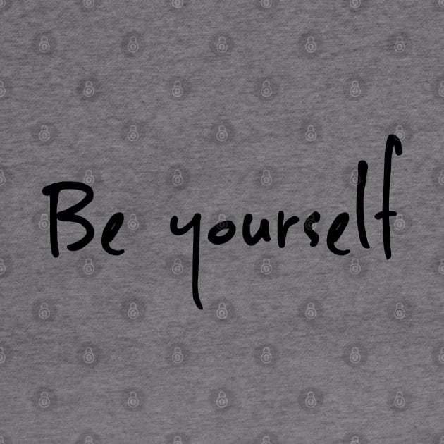 Be yourself by pepques